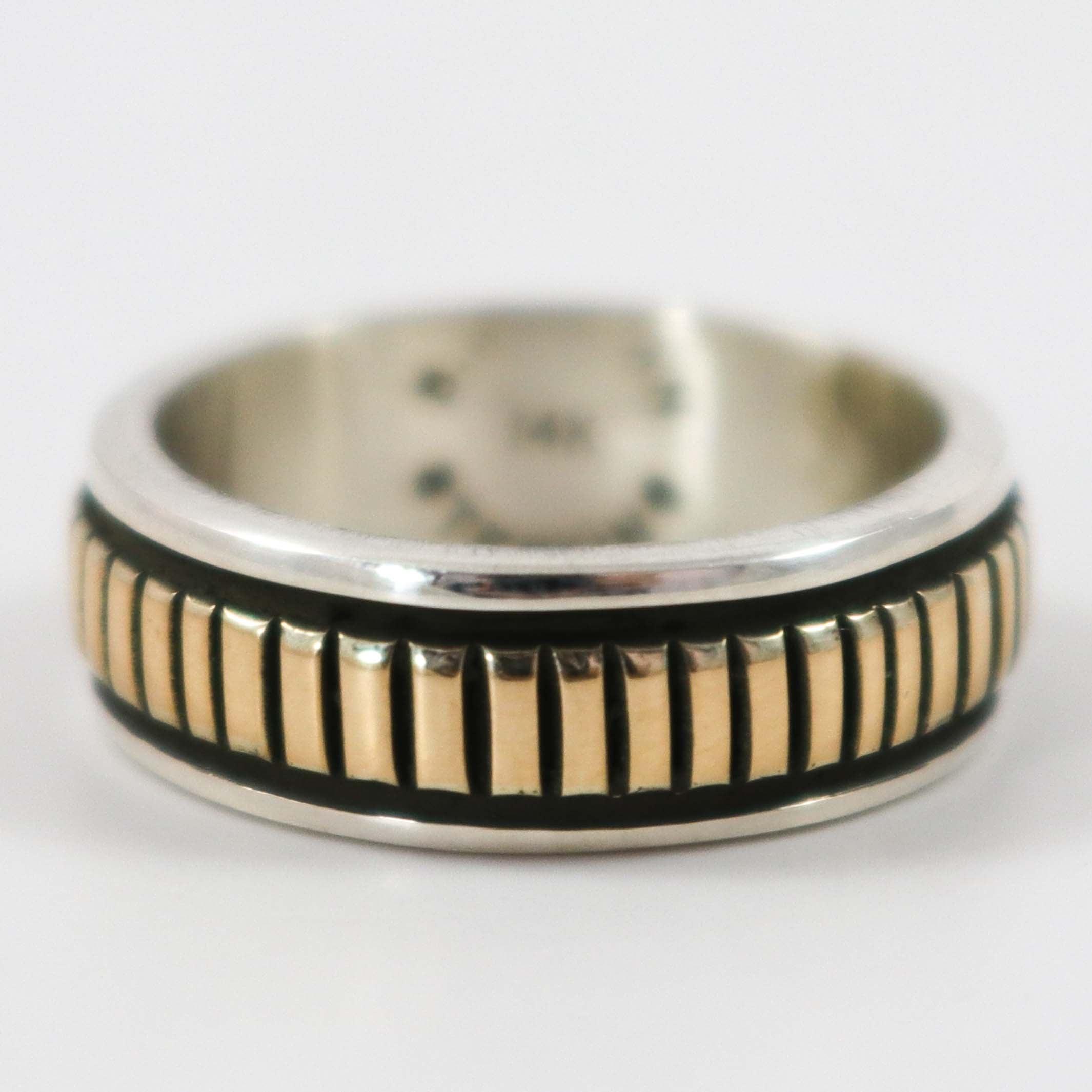 14Kリング〔15号〕Bruce Morgan 15号 ブルースモーガン 14金トップスタンプ リング｜マライカ