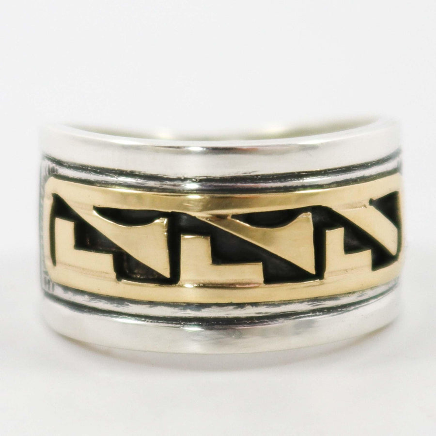 Gold on Silver Ring by Peter Nelson - Garland's