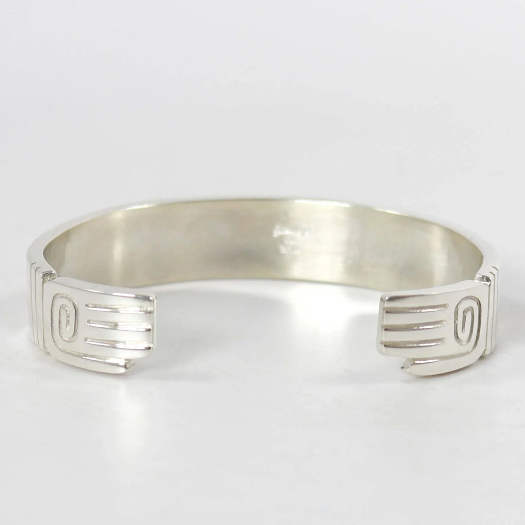 Gold on Silver Storyteller Cuff by Robert Taylor - Garland's