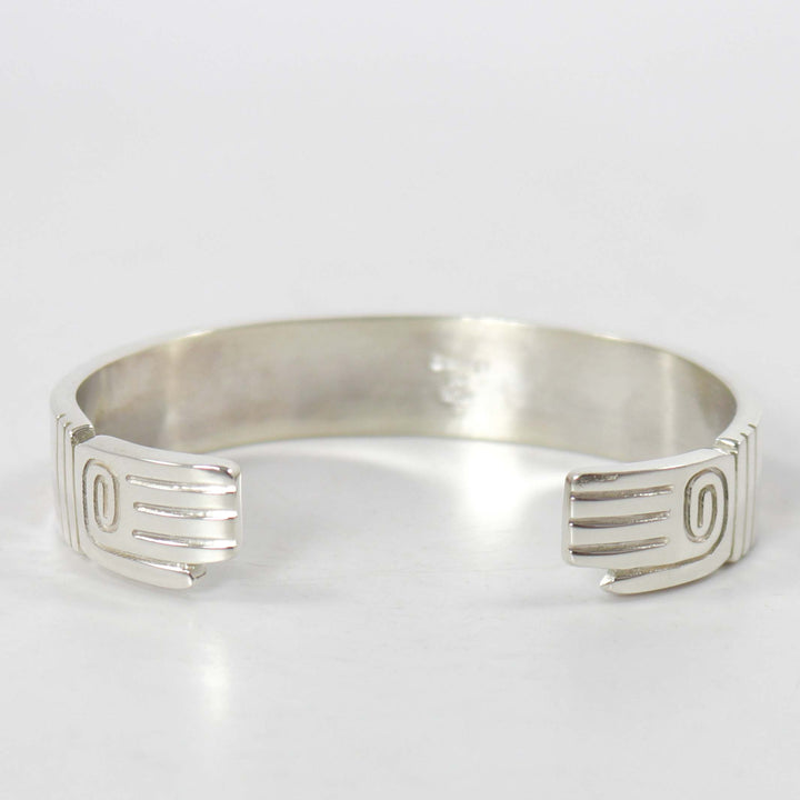 Gold on Silver Storyteller Cuff by Robert Taylor - Garland's