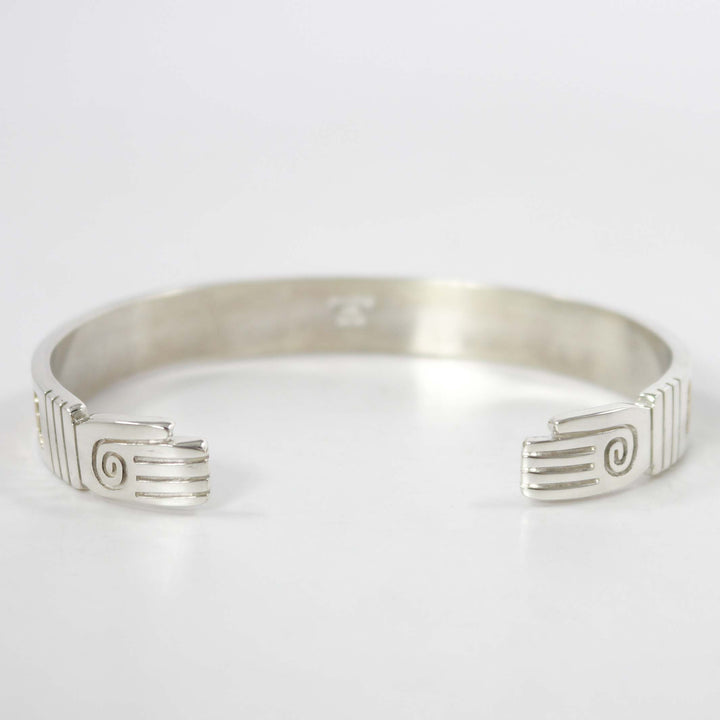 Gold on Silver Storyteller Cuff by Robert Taylor - Garland's