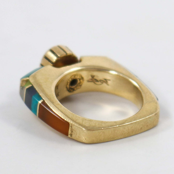 Gold Opal Ring by Duane Maktima - Garland's