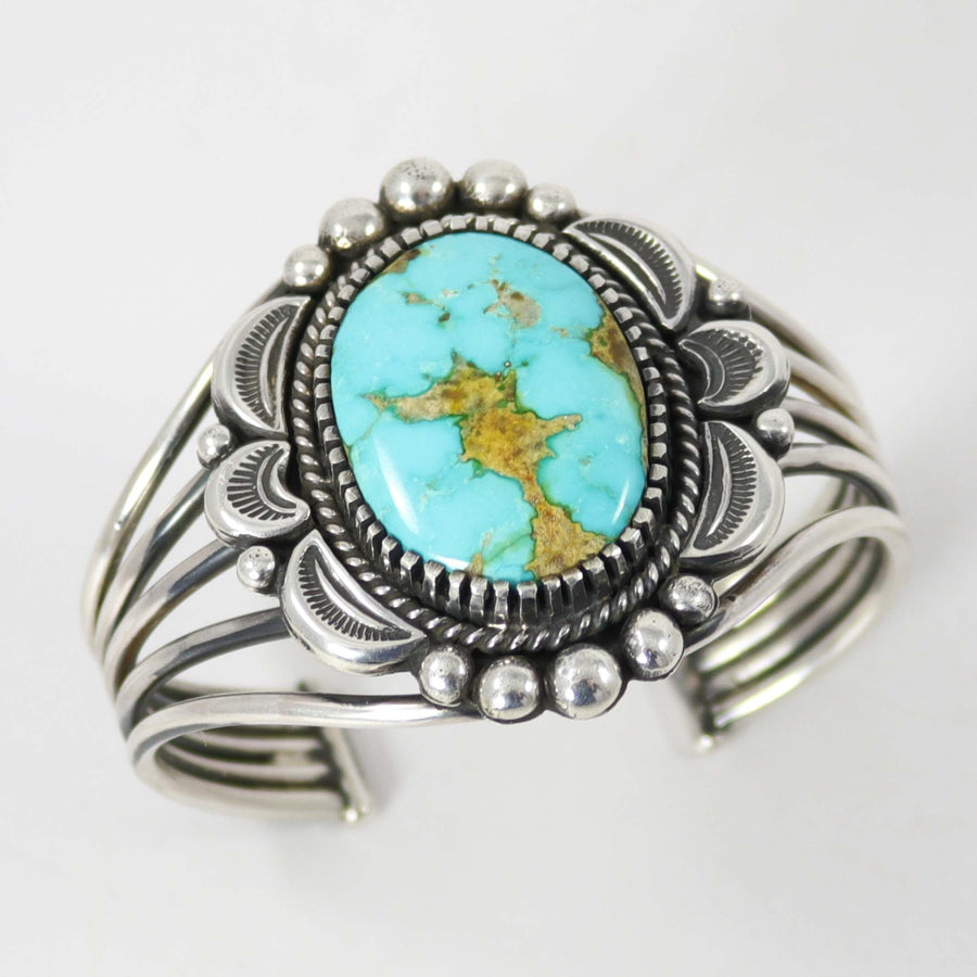 Golden Hills Turquoise Cuff by David Lister - Garland's