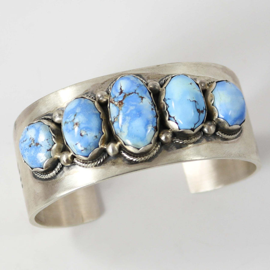 Golden Hills Turquoise Cuff by Mark Yazzie - Garland's