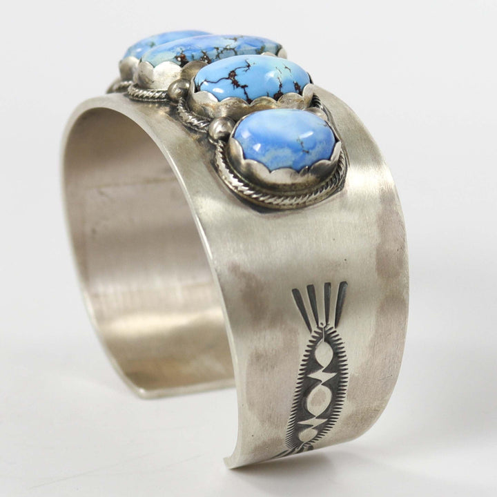 Golden Hills Turquoise Cuff by Mark Yazzie - Garland's