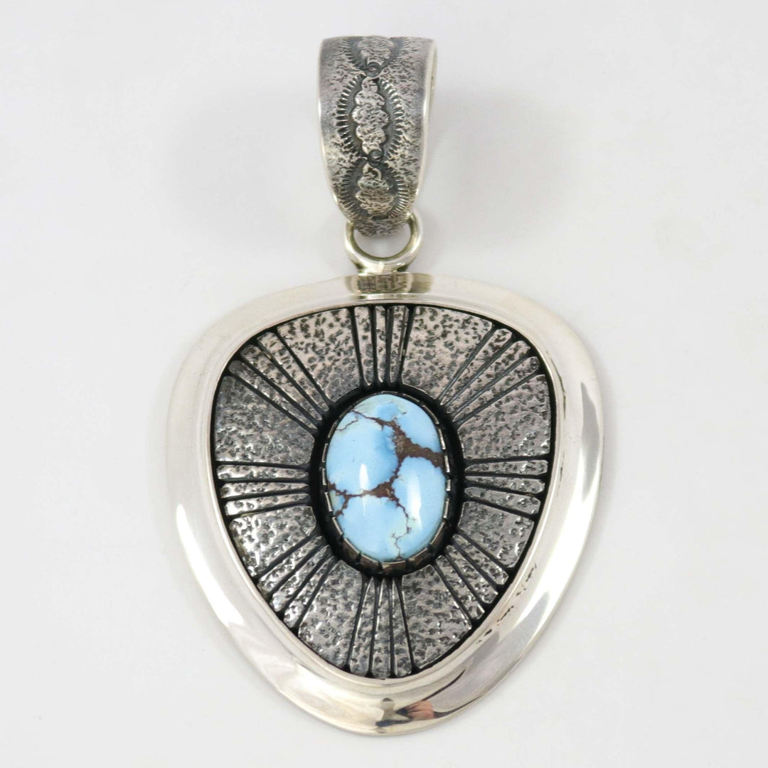 Golden Hills Turquoise Pendant by Al Joe - Garland's