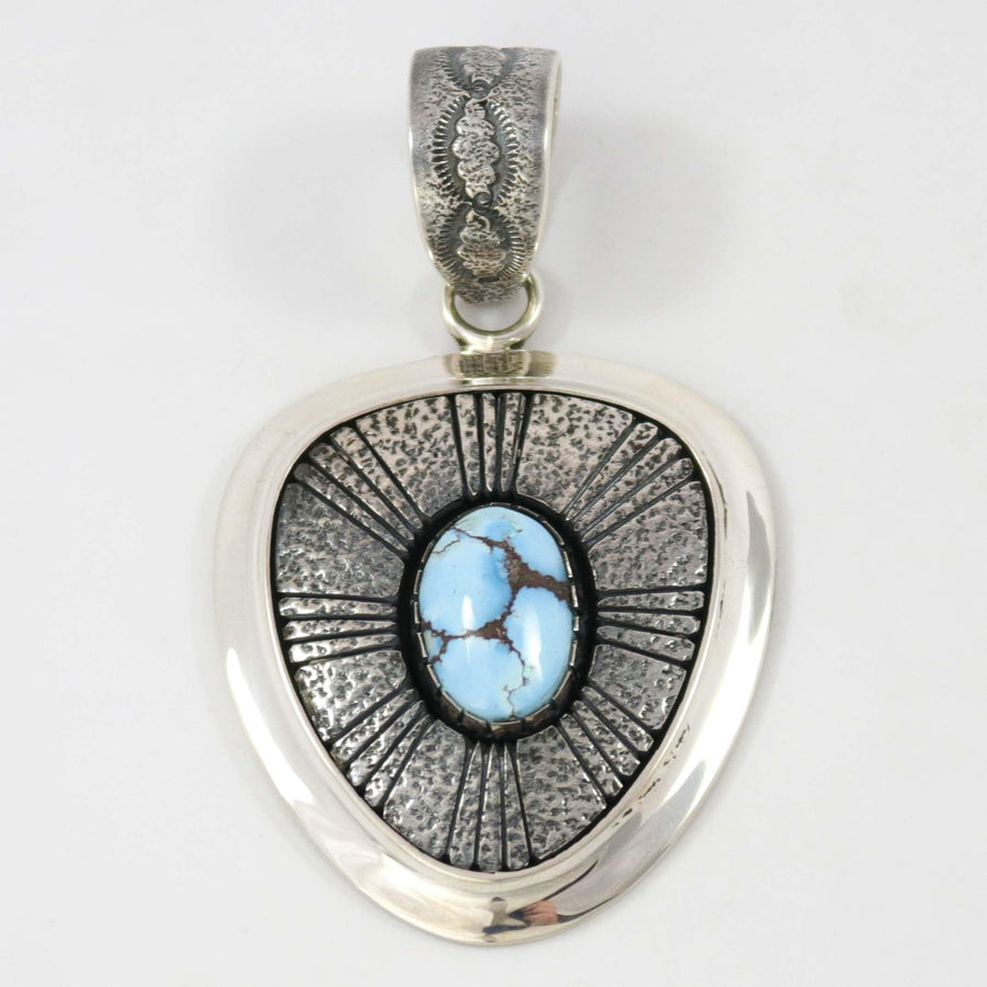 Golden Hills Turquoise Pendant by Al Joe - Garland's