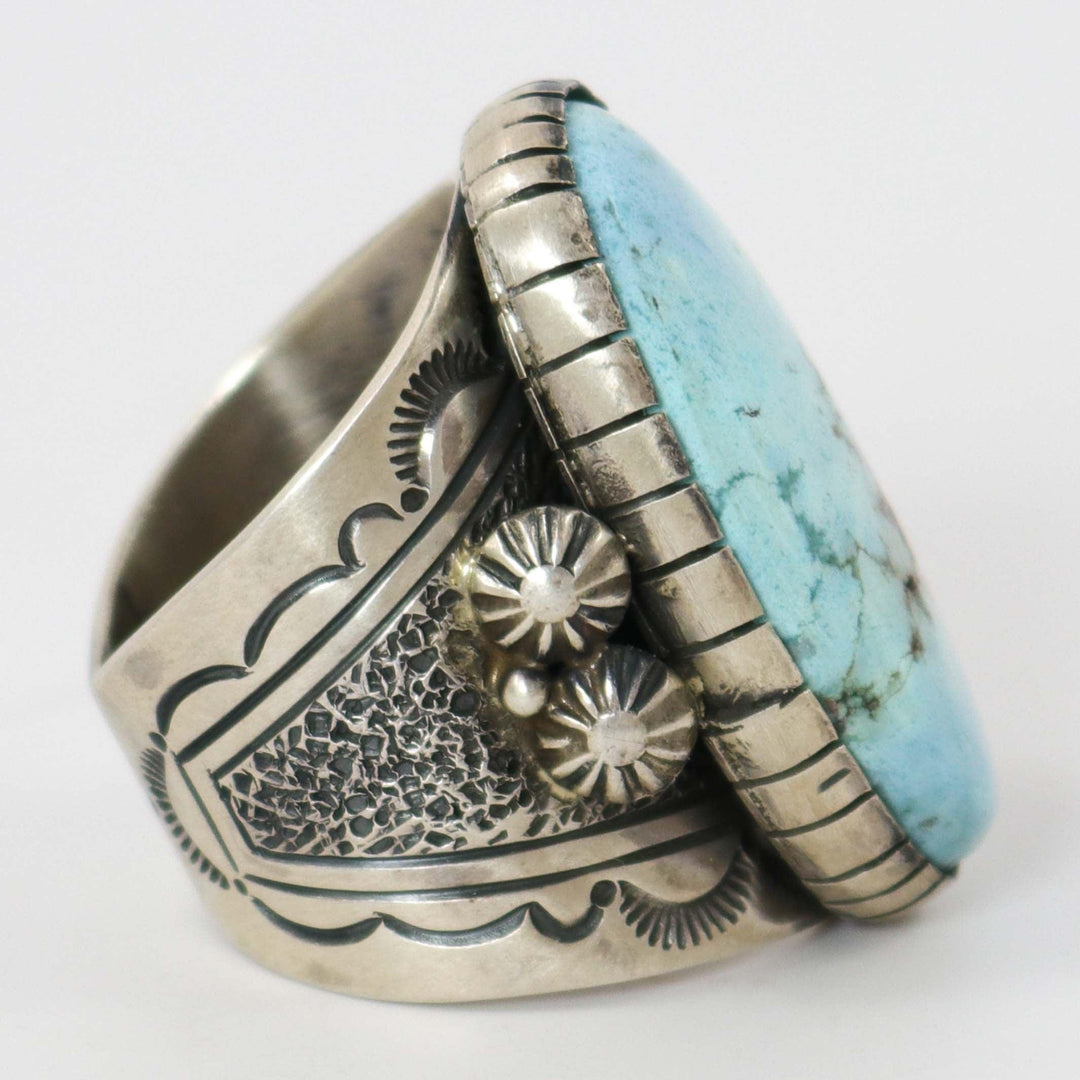 Golden Hills Turquoise Ring by Daniel Benally - Garland's
