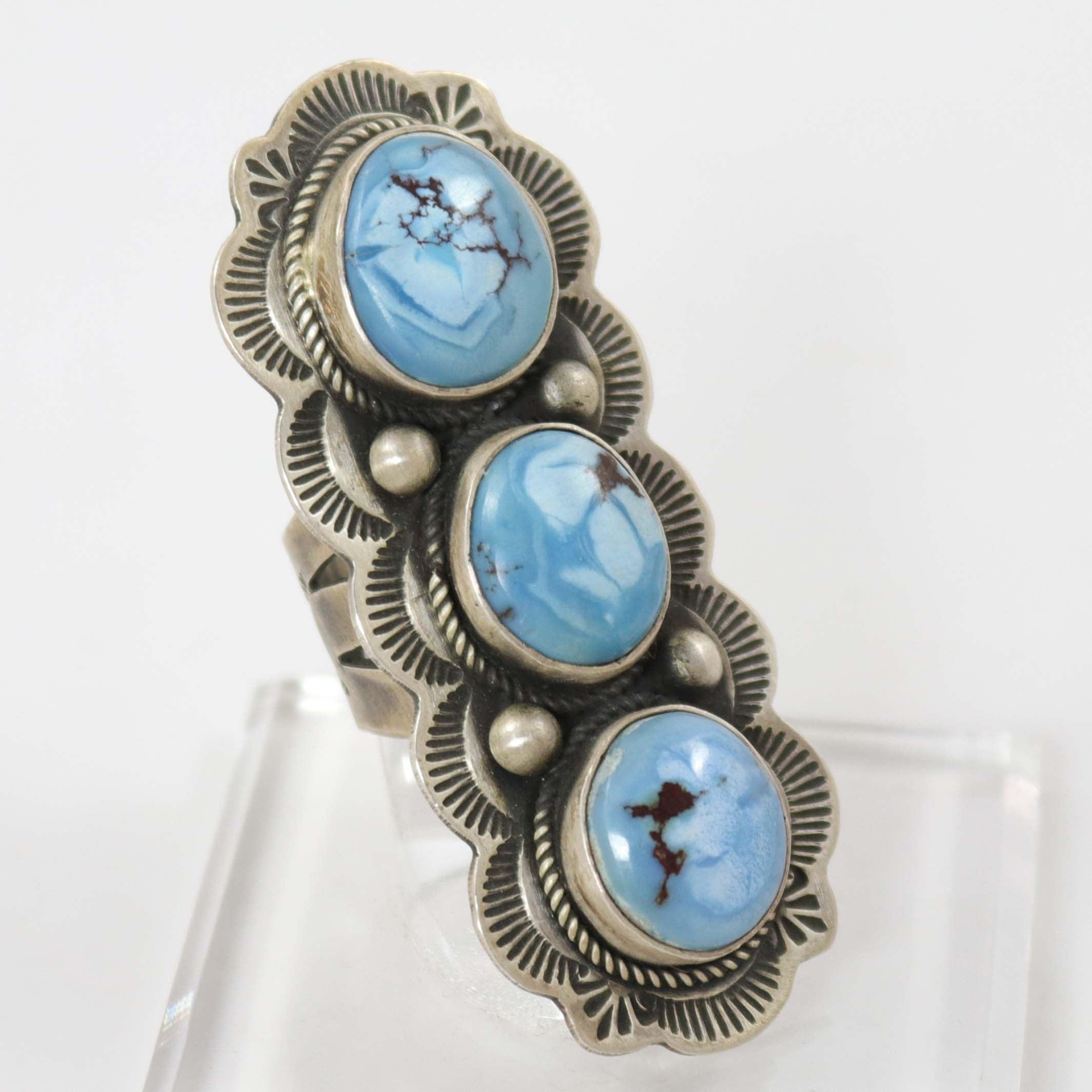 ゴールデン ヒルズ ターコイズ リング – Garland's