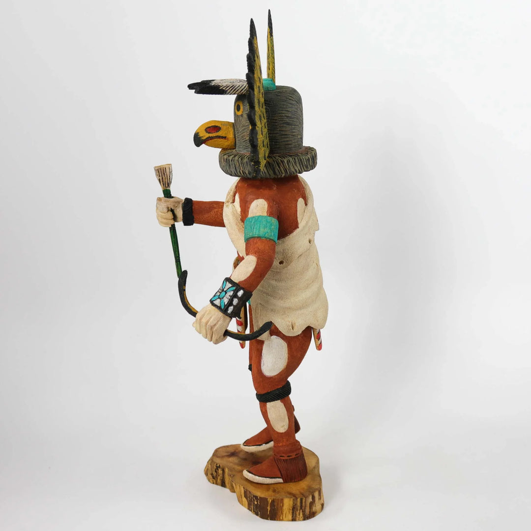 Great Horned Owl Kachina by Tino Youvella - Garland's