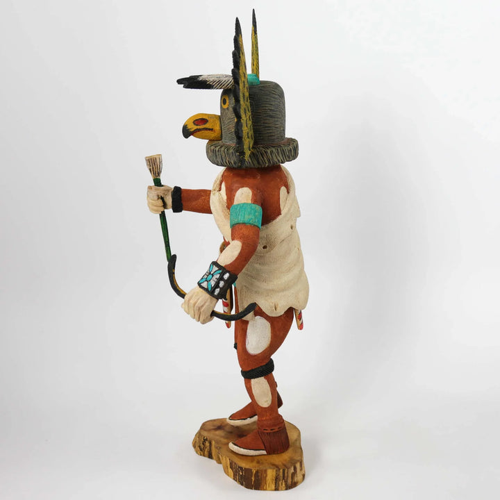 Great Horned Owl Kachina by Tino Youvella - Garland's