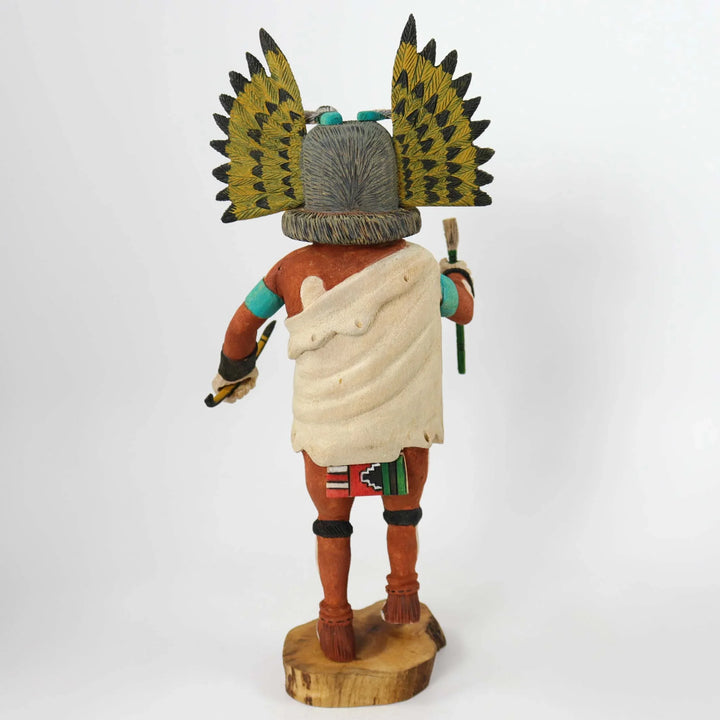 Great Horned Owl Kachina by Tino Youvella - Garland's