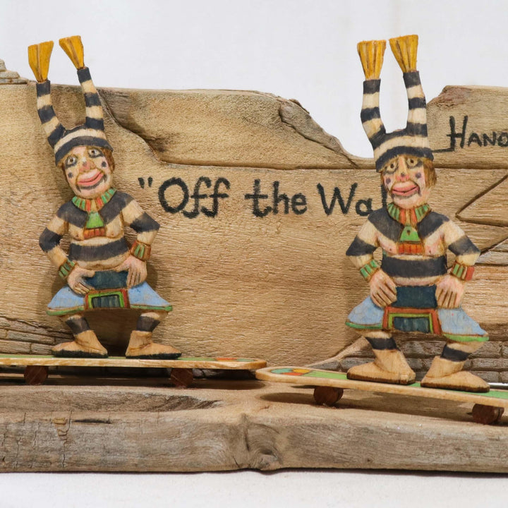 Hano Clown Kachinas by Ted Pavatea - Garland's