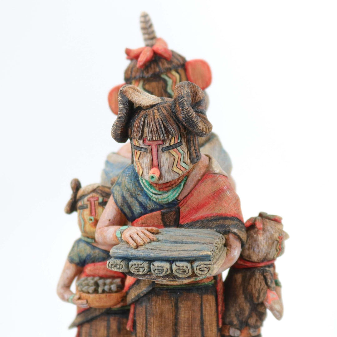 Heheya Family Kachina by Ronald Honyouti - Garland's