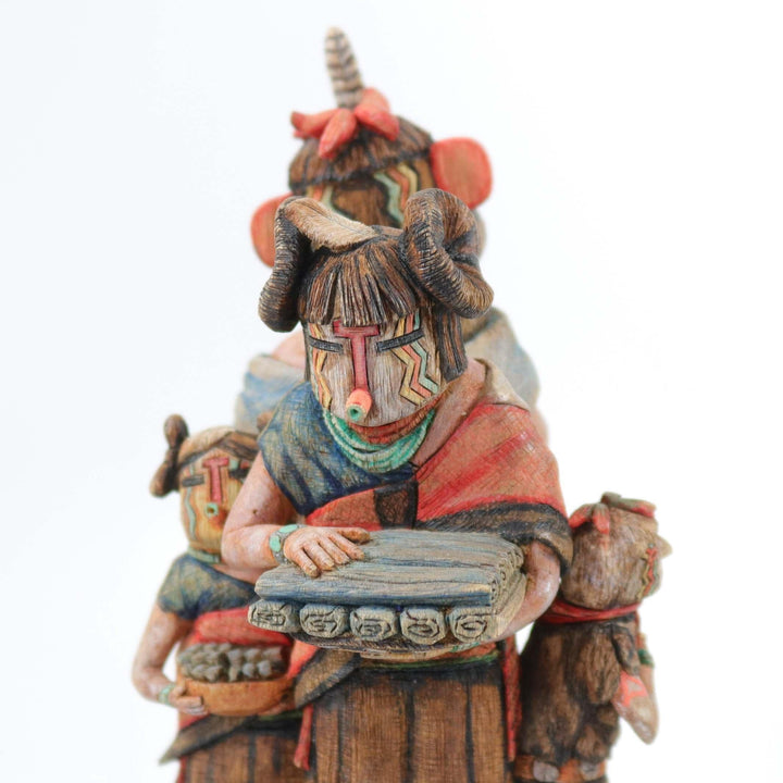Heheya Family Kachina by Ronald Honyouti - Garland's