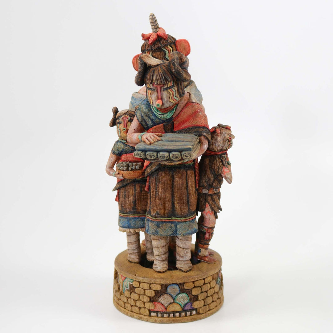 Heheya Family Kachina by Ronald Honyouti - Garland's