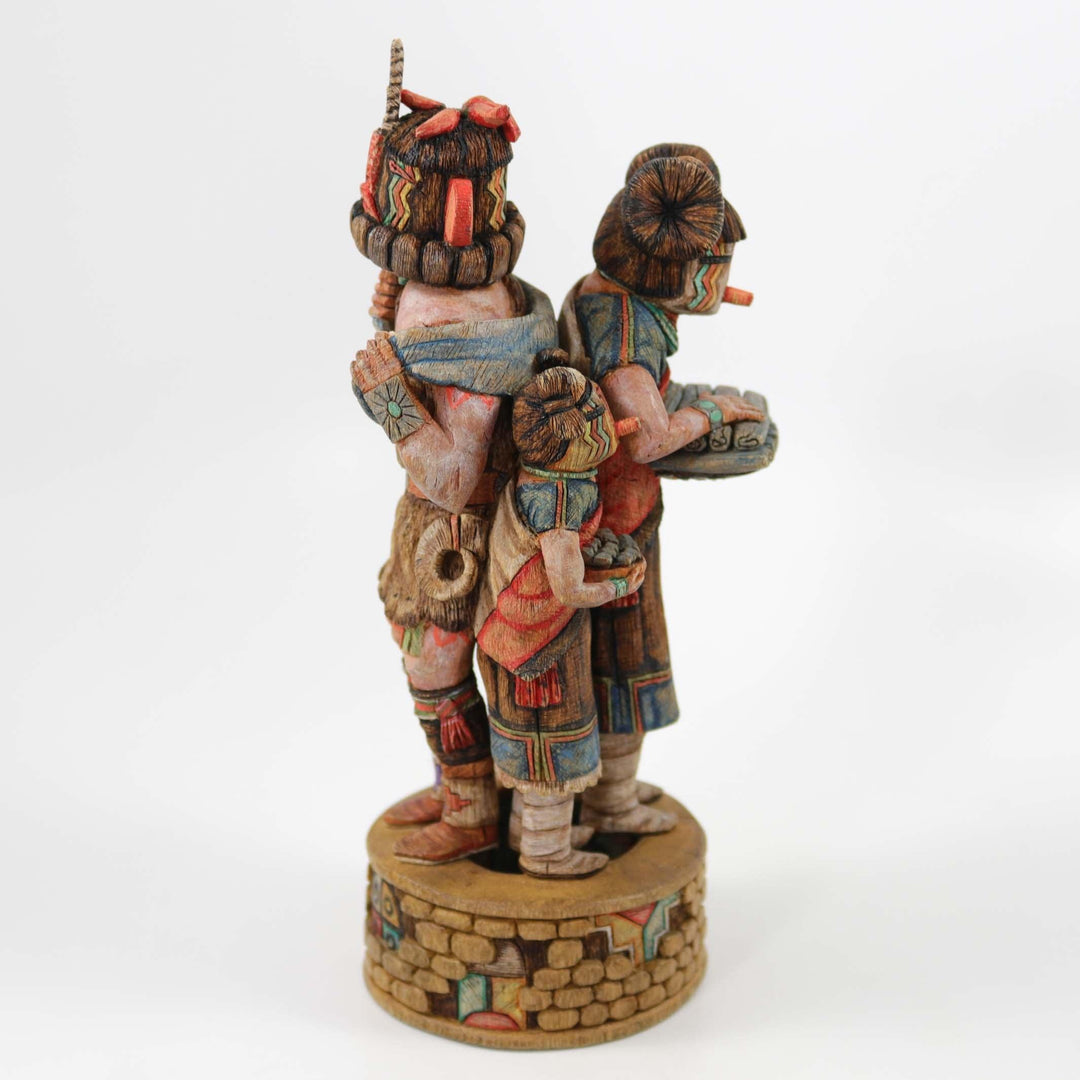 Heheya Family Kachina by Ronald Honyouti - Garland's