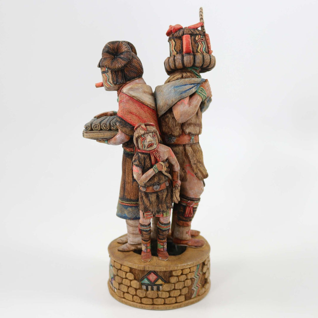 Heheya Family Kachina by Ronald Honyouti - Garland's