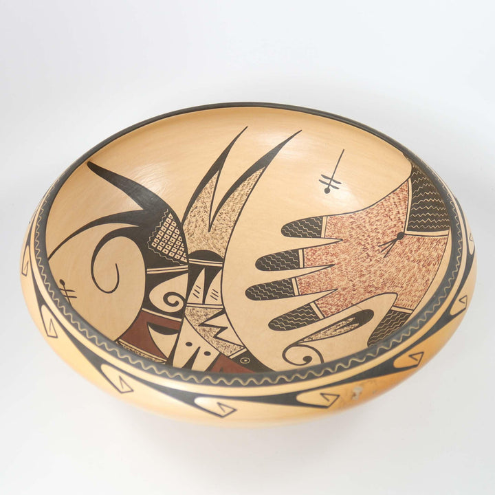 Hopi Bowl by Agnes Nahsonhoya - Garland's