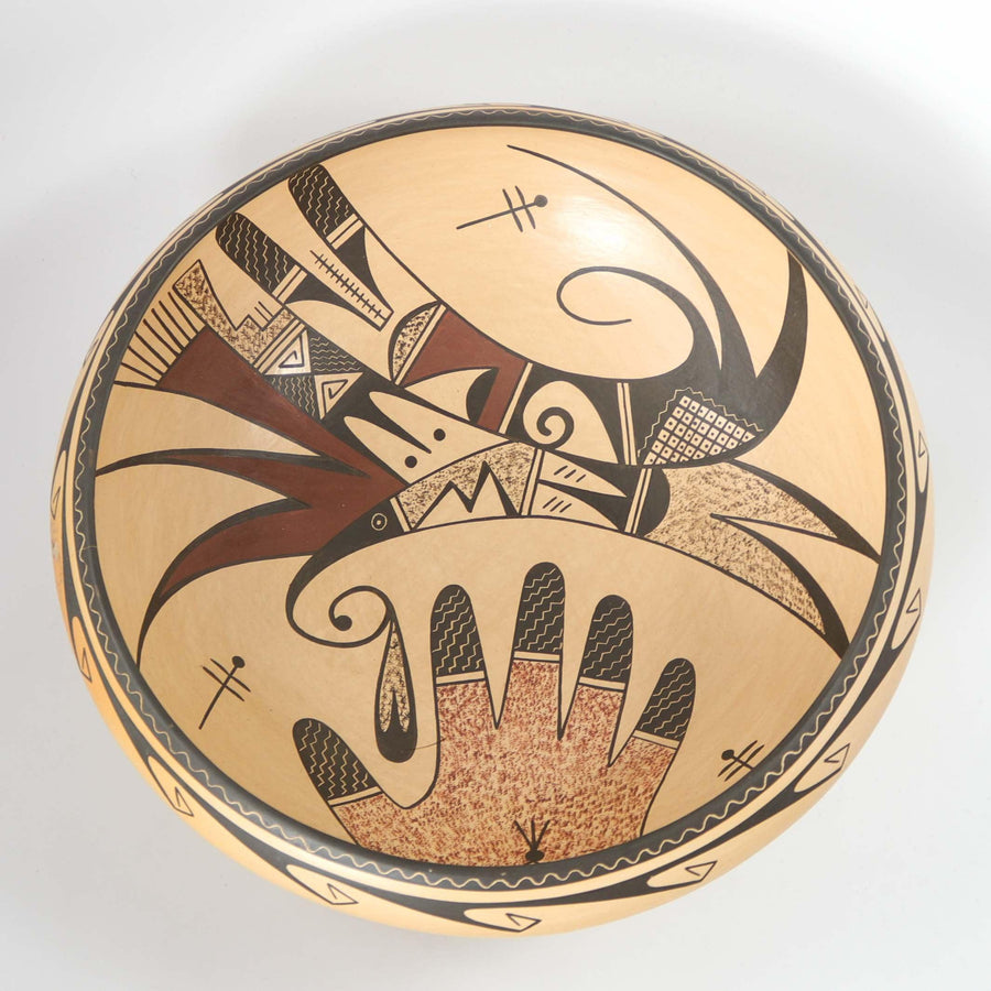 Hopi Bowl by Agnes Nahsonhoya - Garland's