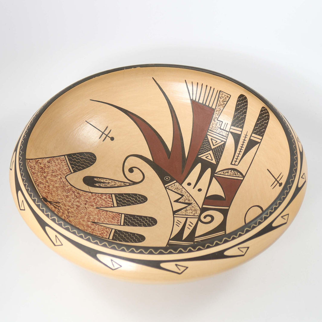 Hopi Bowl by Agnes Nahsonhoya - Garland's