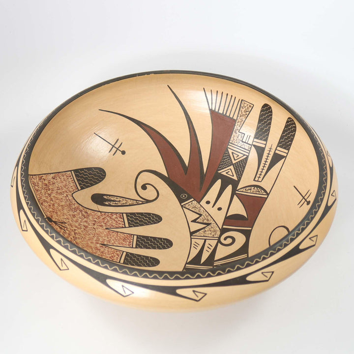 Hopi Bowl by Agnes Nahsonhoya - Garland's