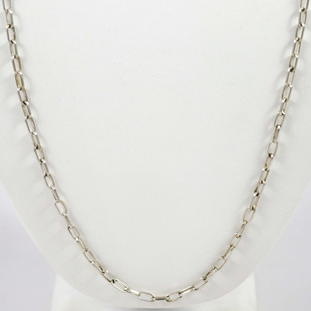Hopi Chain Necklace (20ga., 24”) by Loren Kootswatewa - Garland's