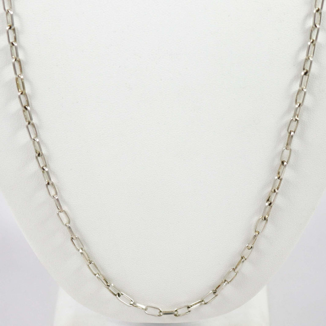 Hopi Chain Necklace (20ga., 24”) by Loren Kootswatewa - Garland&