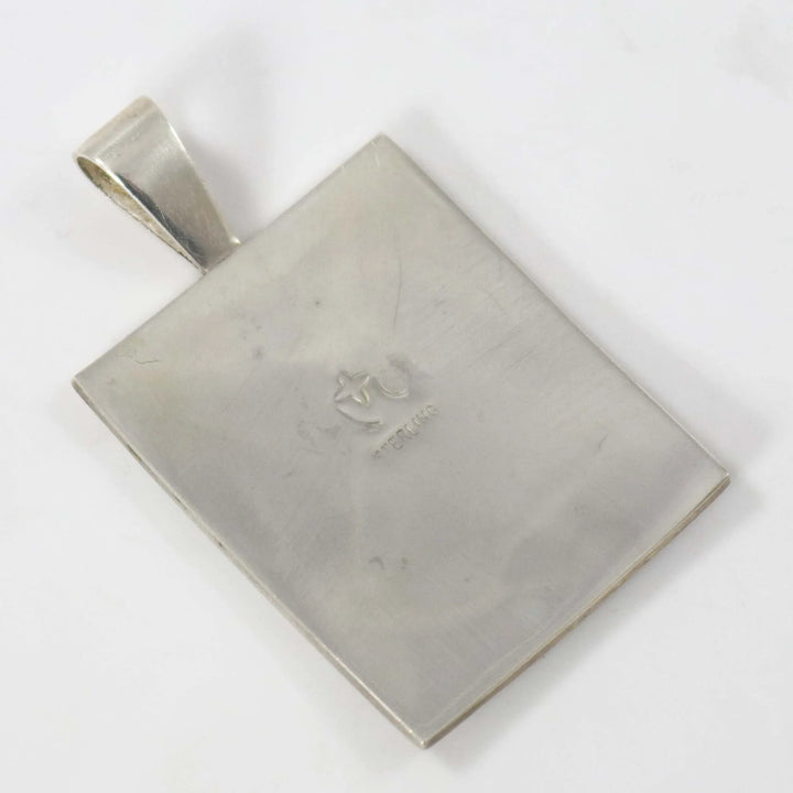 Hopi Overlay Pendant by Augustine Mowa II - Garland's