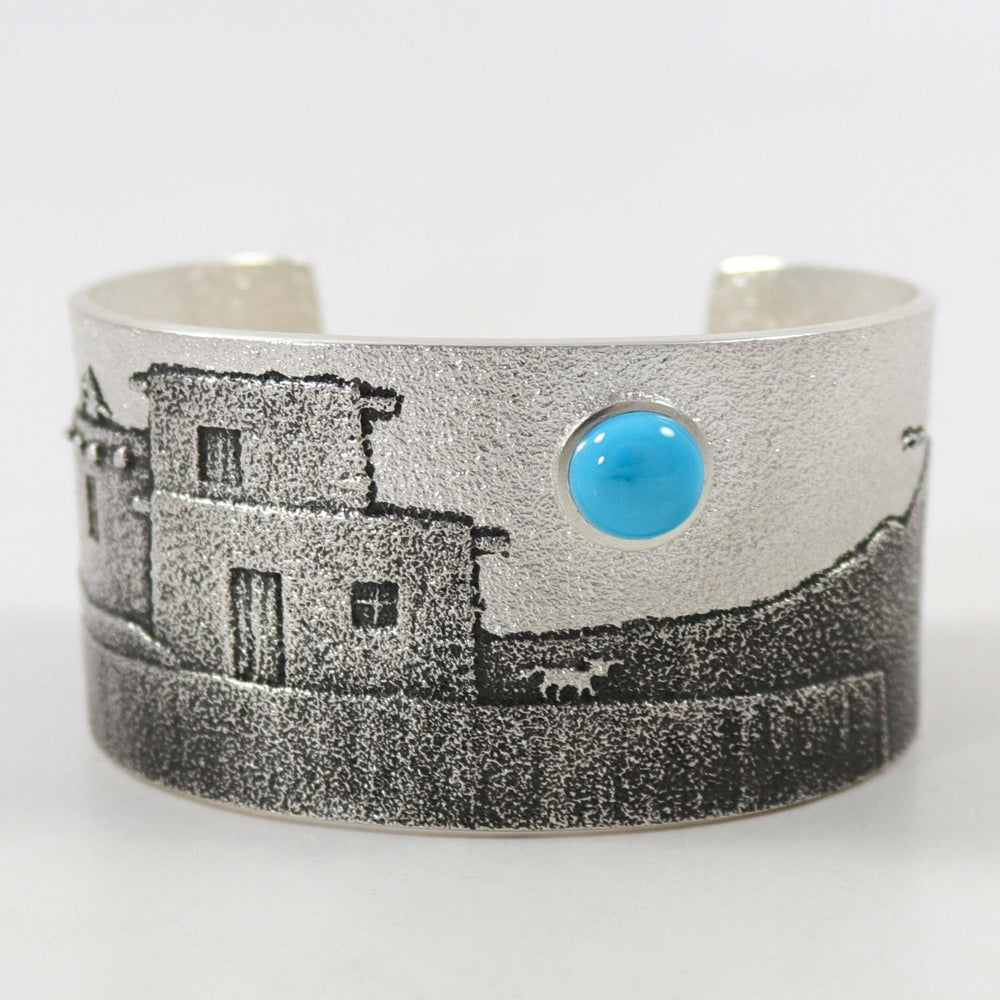Hopi Pueblo Cuff by Darryl Dean Begay - Garland's
