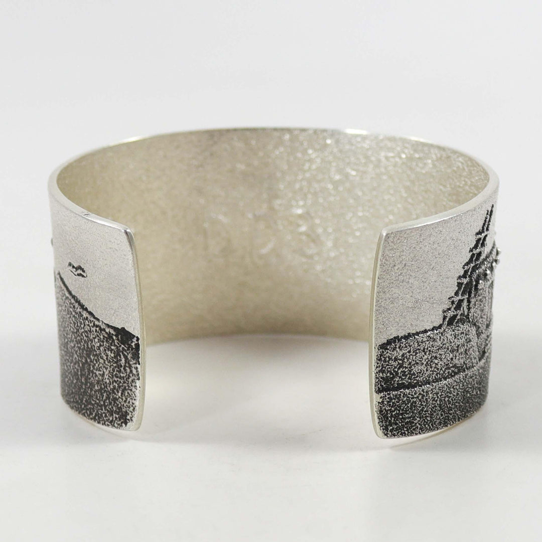 Hopi Pueblo Cuff by Darryl Dean Begay - Garland's