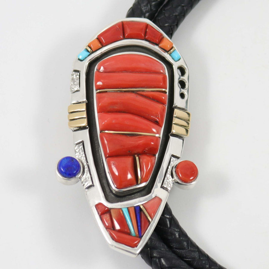 Inlay Bola Tie by Wes Willie - Garland's
