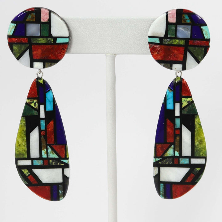 Inlay Earrings by Chris Nieto - Garland's