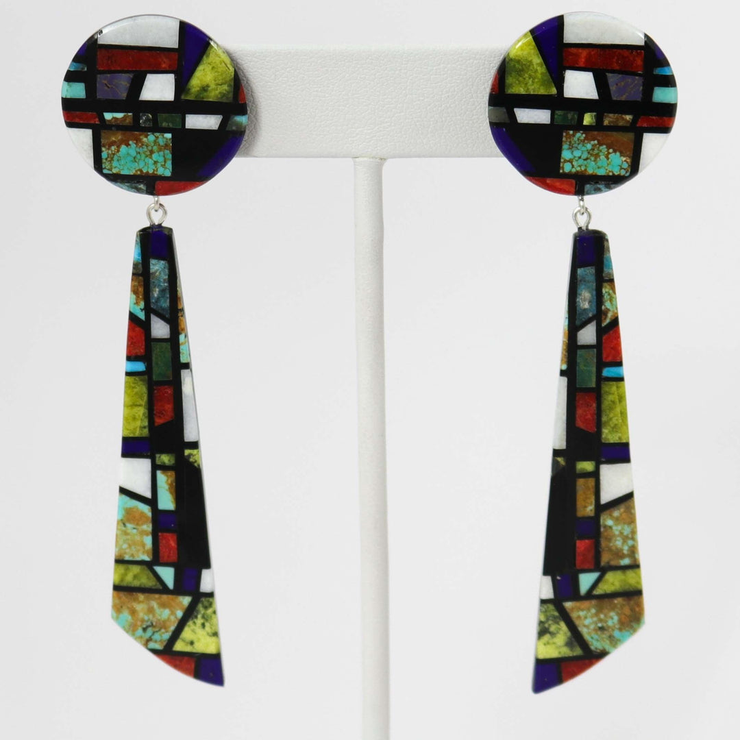 Inlay Earrings by Chris Nieto - Garland's