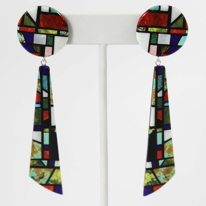 Inlay Earrings by Chris Nieto - Garland's