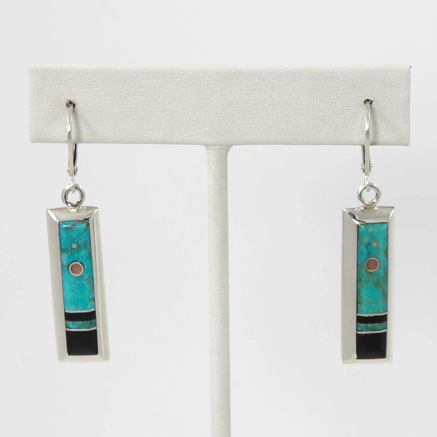 Inlay Earrings by Veronica Benally - Garland's