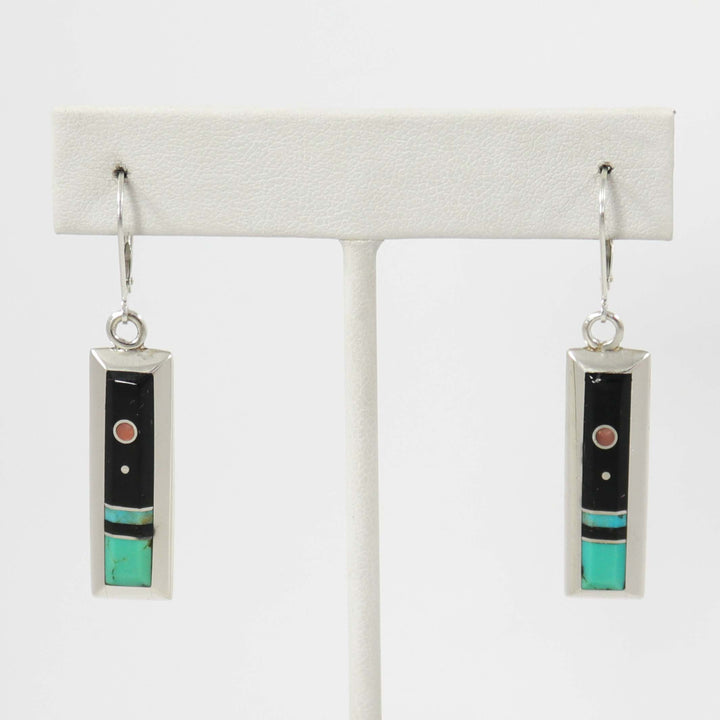 Inlay Earrings by Veronica Benally - Garland's