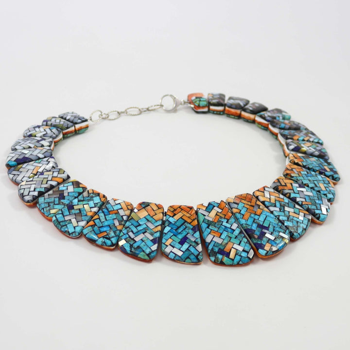 Inlay Necklace by Charlene Reano - Garland's