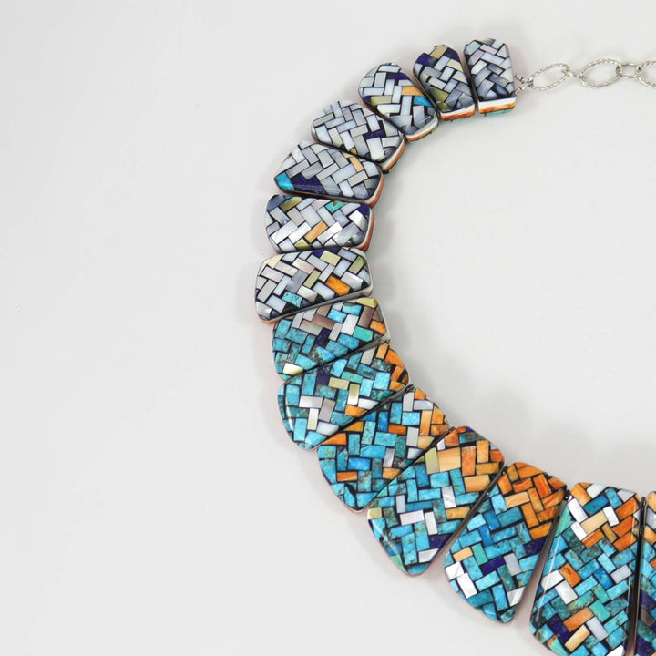 Inlay Necklace by Charlene Reano - Garland's