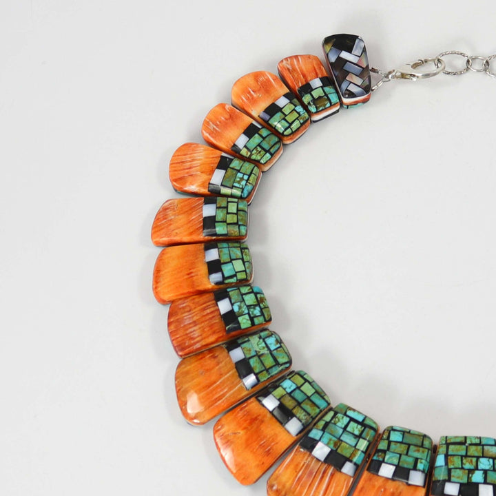 Inlay Necklace by Charlene Reano - Garland's