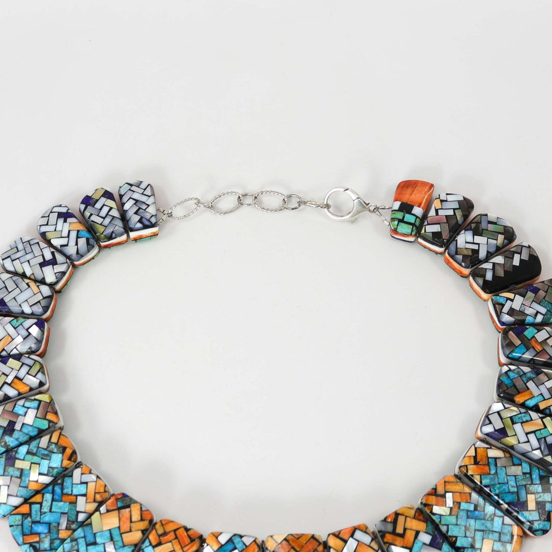 Inlay Necklace by Charlene Reano - Garland's