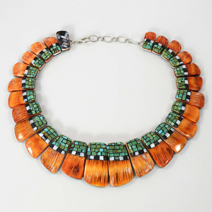 Inlay Necklace by Charlene Reano - Garland's