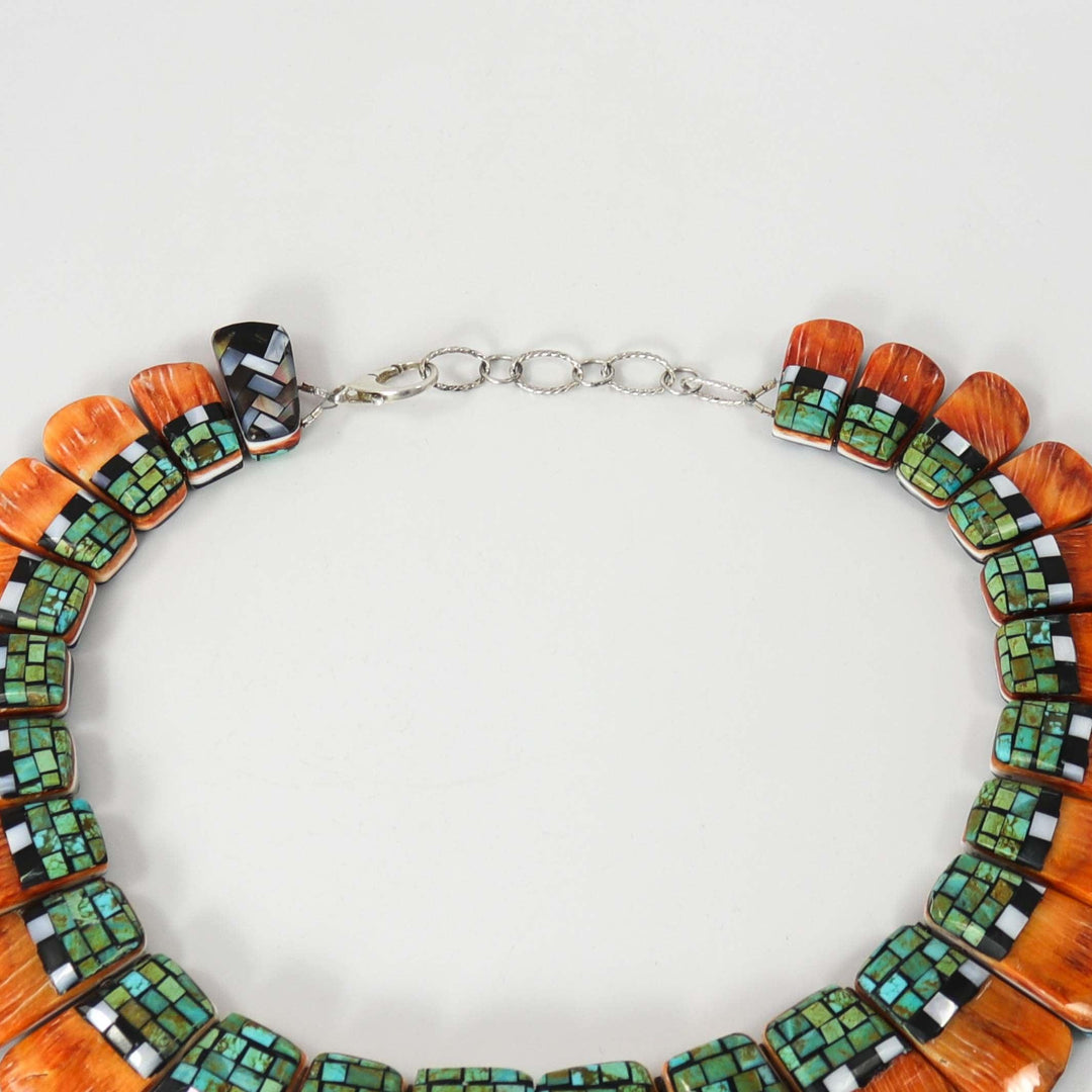Inlay Necklace by Charlene Reano - Garland's
