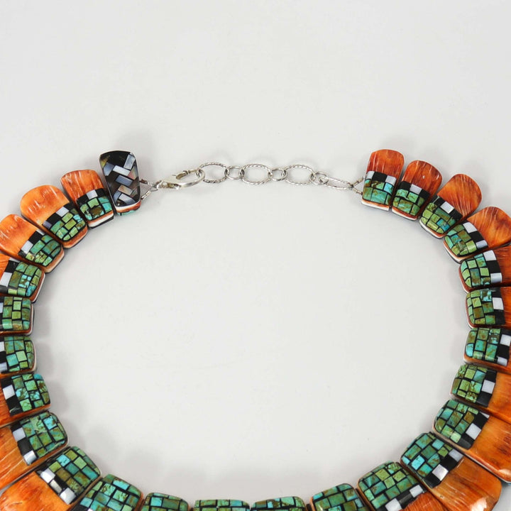 Inlay Necklace by Charlene Reano - Garland's