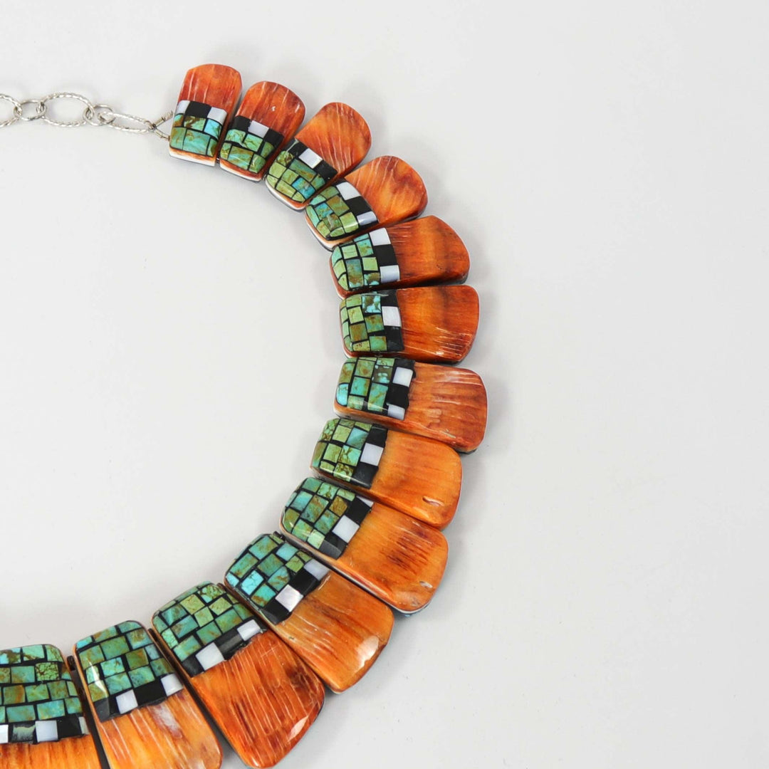 Inlay Necklace by Charlene Reano - Garland's