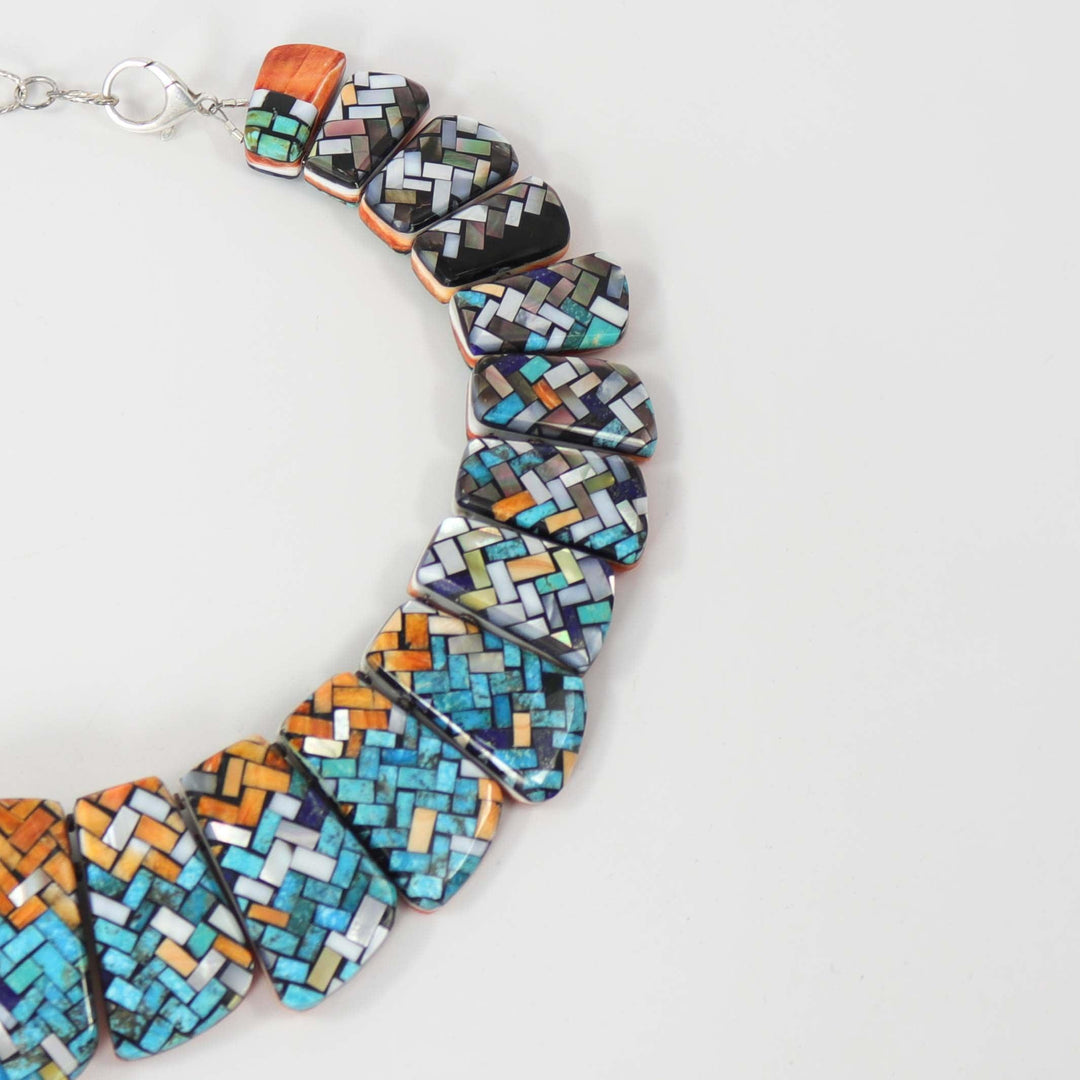 Inlay Necklace by Charlene Reano - Garland's