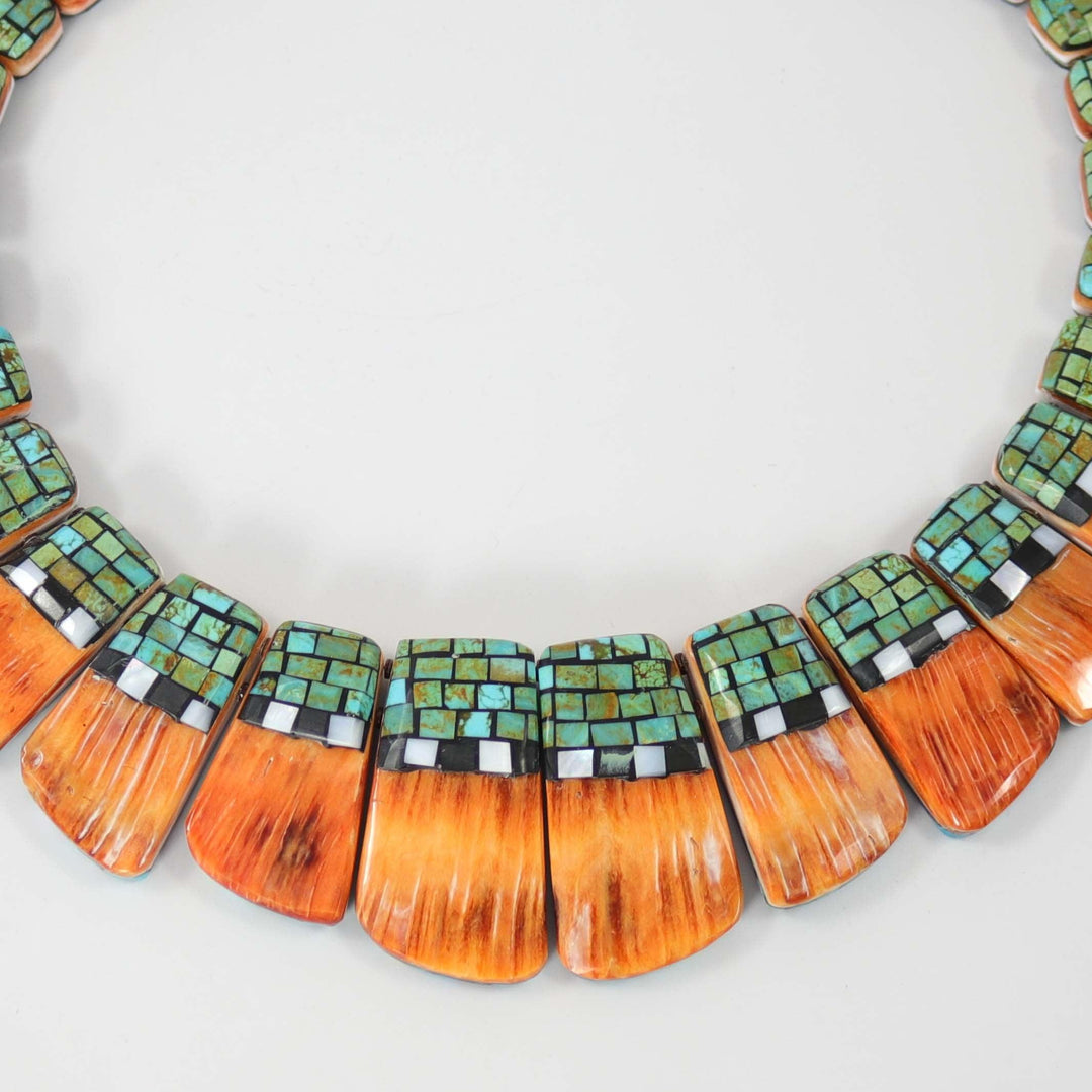 Inlay Necklace by Charlene Reano - Garland's
