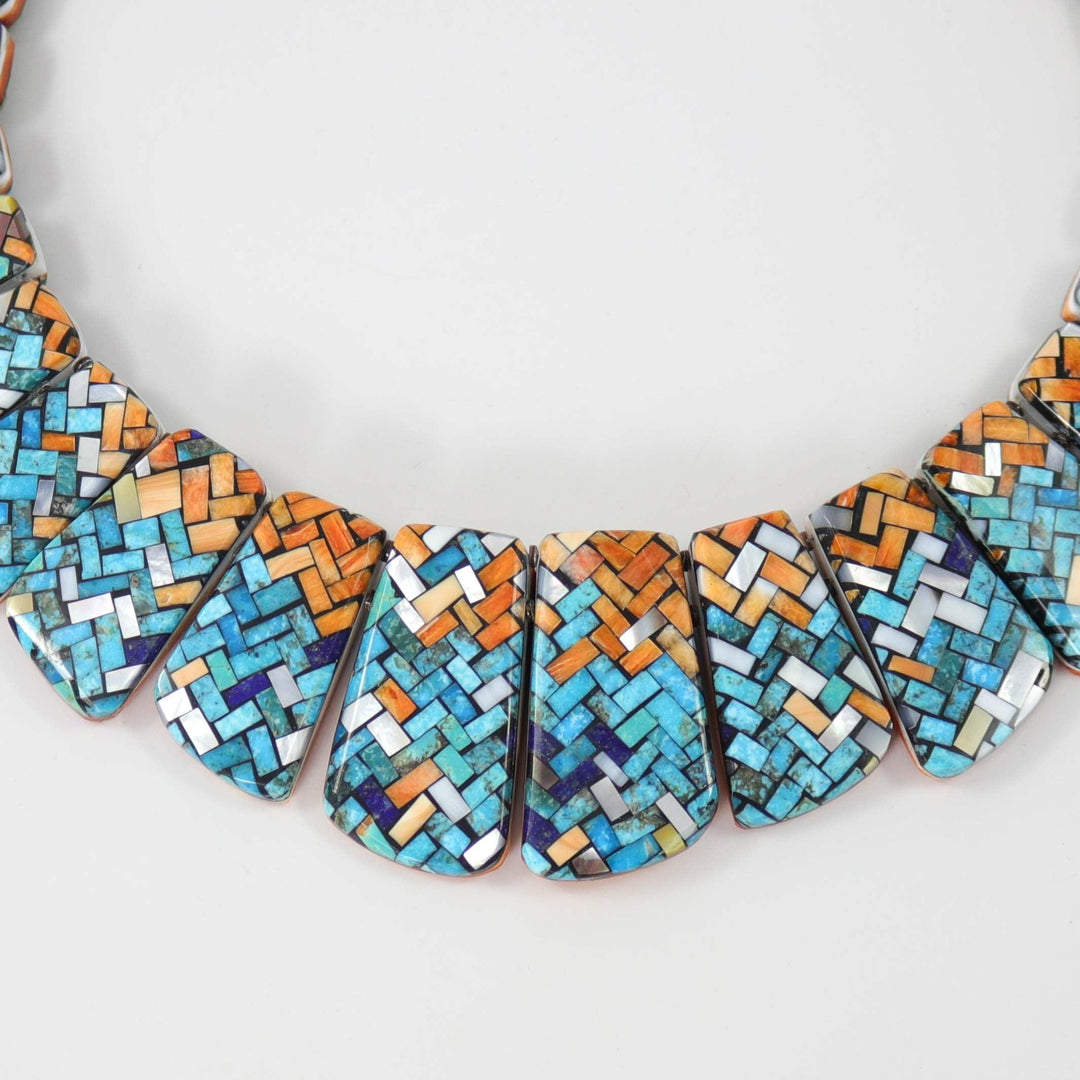 Inlay Necklace by Charlene Reano - Garland's