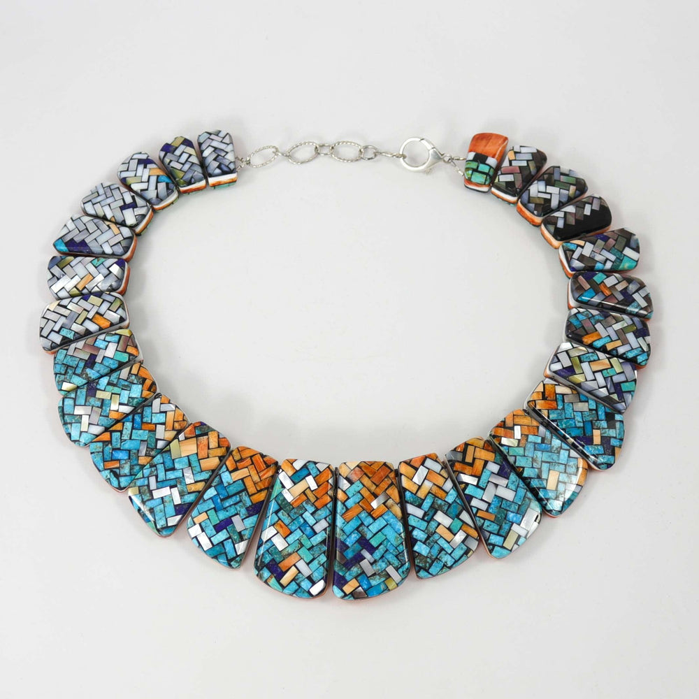 Inlay Necklace by Charlene Reano - Garland's