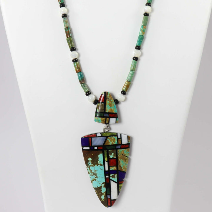 Inlay Necklace by Chris Nieto - Garland's